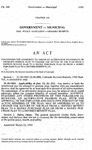 Concerning the Authority to Amend an Alternative Policeman's or Fireman's Pension Plan to Change the Nature of the Plan From a Defined Benefit Plan to a Money Purchase Plan or From a Money Purchase Plan to a Defined Benefit Plan