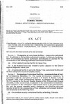 Concerning a Plan to Address Problems Related to the Criminal Justice System, and, in Connection Therewith, Implementing Measures to Reduce Prison Overcrowding, and Making an Appropriation Therefor.