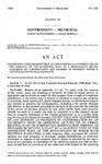 Concerning a Requirement That an Urban Renewal Authority Obtain the Approval of the Governing Body of a Municipality Before Acquiring by Condemnation Any Interest in Property Which Is Located Within Such Municipality