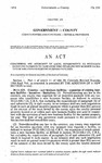 Concerning the Authority of Local Governments to Negotiate Incentive Payments to Taxpayers Who Establish New Business Facilities or Who Expand Existing Business Facilities