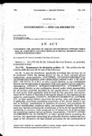 Concerning the Addition of Certain Governmental Entities Which May, by Agreement, Continue Services in Special Districts Under a Petition for Dissolution.