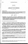 Concerning the Allocation of Revenues Attributable to Taxes Imposed on Aviation Fuel to the Aviation Fund in Accordance with Section 18 of Article X of the Colorado Constitution, and, in Connection Therewith, Providing for the Use of the Moneys in Such Fund and Making an Appropriation.