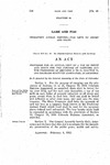 Providing for an Annual Levy of a Tax on Sheep and Goats for the Purpose of Carrying Out the Provisions of Section 14 to 18, Chapter 73, 1935 Colorado Statutes Annotated, as Amended