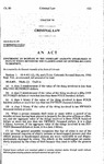 Concerning an Increase in the Monetary Amounts Established in Statute Which Determine the Classification of Offenses Relating to Property.