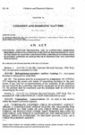 Concerning Adoption Procedures, and, in Connection Therewith, Requiring Affidavits Attesting to Receipt of Relinquishment Counseling Prior to Adoption and Permitting Corporate Licensed Child Placement Agencies to Appear Por Se in Termination and Adoption Proceedings.