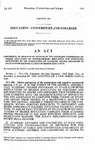 Concerning an Analysis of Options by the Colorado Commission on Higher Education of Postsecondary Education for Enhancing Efficiencies in the Completion of Academic Degree Programs by State-Supported Institutions of Higher Education.