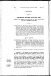 Concerning Colorado Revised Statutes 1953, and Enacting the Same as the Statutory Law of Colorado of a General Nature; Repealing All Statutes of a General Nature Not Included Therein; and Directing Inclusion Therein of Statutes Passed by the Thirty-Ninth General Assembly.