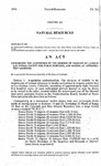 Concerning the Acquisition by the Division of Wildlife of Lands in Las Animas County for Public Purposes, and Making an Appropriation Therefor.