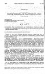 Concerning the Classficiation of Commercial Vehicles Used in Interstate Commerce for Purposes of the Determination of Appropriate Fees and Taxes.