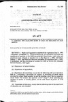 Concerning Implementation of Recommendations of the Committee on Legal Services in Connection With Legislative Review of Rules and Regulations of State Agencies.