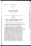 Relating to Intoxicating Liquors and to Amend Article II of Chapter 89 of the 1935 Colorado Statutes Annotated, as Amended