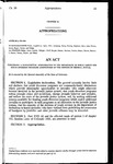 Concerning a Supplemental Appropriations to the Department of Public Safety for Youth Diversion Programs Administered by the Division of Criminal Justice.