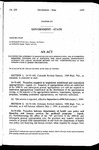 Concerning the Authority to Administer Line-Item Appropriations, and, in Connection Therewith, Extending for an Additional Time Period Existing Administrative Authority for Limited Transfers Between and for Overexpenditures of Such Appropriations in Limited Circumstances.