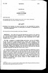 Concerning the Transfer of Certain Functions of the Department of Natural Resources to the Department of Agriculture, and Making an Appropriation in Connection Therewith.