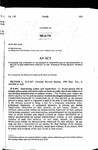 Concerning the Authority of the Division of Administration of the Department of Health to Seek Injunctions Pursuant to the 