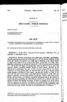 Concerning Determination of the District of Residence of a Child Who is Living in a Facility Operated by the Department of Institutions.