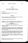 Concerning the Authorization of Bonded Indebtedness through the Creation of Capital Improvement Zones within a School District.