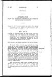 Making an Appropriation to the State Tax Commission for the Purpose of Reviewing and Checking 1953 Valuation Statements Now Being Filed with Said Commission in Regard to the Assessments of Property Owned by Public Utilities Throughout the State