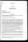 Concerning Authorization of Awnings on Buildings Adjacent to State Highways in Business Areas of Certain Municipalities.