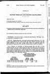 Concerning Vehicle Registration Fires for Trucks and Truck Tractors, and Making an Appropriation in Connection therewith.