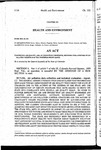 Concerning Air Quality, and, in Connection therewith, Providing for a Further Study Related Thereto for the Northern Front Range.