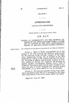 Making an Application for the Ordinary Expenses of the Legislative Department, During and on Account of the First Extraordinary Session of the Thirty-Ninth General Assembly.