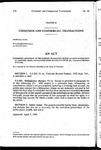 Concerning Adjustment of the Maximum Delinquency Charge Allowed with Respect to Consumer Credit Transactions Under Section 5-3-203 (5) (a), Colorado Revised Statutes.