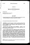 Concerning the Regulation of Health Care Facilities by the Department of Public Health and Environment, and Making an Appropriation therefor.