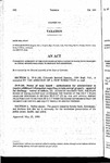 Concerning Authority of the State Board of Equalization to Waive Filing Deadlines in Annual Reports Pertaining to Property Tax Exemptions.