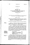 Relating to Revenue and Taxation, and to Amend Chapter 175, Session Laws of Colorado, 1937, as Amended by All Subsequent Acts