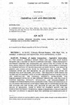 Concerning Offenses Involving Unlawful Sexual Behavior, and Making an Appropriation in Connection Therewith.