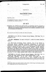 Concerning the Authority for Certain Kinds of Advertising Devices Located in a Right-of-Way of a State Highway, and, in Connection Therewith, Authorizing the Extension of On-Premise Advertising Devices and Authorizing Advertising Devices on Bus Benches or Bus Shelters.