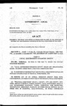 Concerning that Public Availability of Information Relating to the Operation of Entities that are Financially Supported by Political Subdivisions of the State.