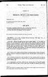 Concerning Transfer of Property, and, in Connection Therewith, Revising Provisions Relating to Property in Probate, Estates, and Trusts and Property in Joint Tenancy.