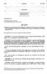 Concerning the Administrative Enforcement Authority of the Division of Insurance, and, in Connection Therewith, Continuing the Division of Insurance and Making Appropriations.