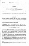 Concerning Community Consolidated Child Care Services, and in Connection Therewith, Establishing a Pilot Program with a Special Emphasis on Moving Families from Welfare to Work. by Colorado General Assembly