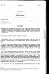 Concerning the Administrative Authority of the Division of Insurance to Obtain Information Related to the Financial Affairs of Insurers, and, in Connection Therewith, Amending Statutes Requiring Filing of Information with the Division of Insurance and Defining the Division's Authority with Regard to Financial Examinations.