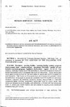 Concerning the Rate Setting Methodology for Reimbursement of Nursing Facilities Providing Services Through the Medicaid Program, and Making an Appropriation in Connection Therewith.