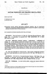 Concerning Motor Vehicle Inflatable Restraint Systems, and, in Connection Therewith, Establishing Requirements Intended to Ensure the Safety of Automobile Air Bags and Deter Theft of Such Air Bags.