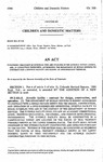 Concerning Treatment of Juveniles Who are Involved in the Juvenile Justice System, and, in Connection Therewith, Authorizing the Department of Human Services to Contract for a Juvenile Facility and Making an Appropriation Therefor.