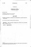 Concerning a Supplemental Appropriation to the Department of Health Care Policy and Financing. by Colorado General Assembly