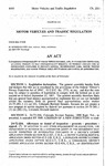 Concerning Confidentiality of Motor Vehicle Records, and, in Connection Therewith, Allowing Persons to File Confidentiality Requests to Prohibit Certain Uses of Information Contained in Driver's License, Identification Card, Motor Vehicle Registration, and Motor Vehicle Title Applications and Making an Appropriation. by Colorado General Assembly