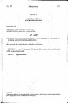 Concerning a Supplemental Appropriation to the Offices of the Governor, LT. Governor, and State Planning and Budgeting. by Colorado General Assembly