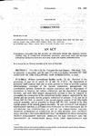 Concerning Facilities for Housing of Offenders Within the Criminal Justice System, and, in Connection Therewith, Providing Additional Beds and Related Supporting Facilities Over the Next Five Years and Making Appropriations. by Colorado General Assembly