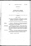 Relating to Intoxicating Liquors and to Amend Article II of Chapter 89 of the 1935 Colorado Statutes Annotated, as Amended