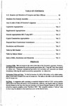 Table of Contents by Colorado General Assembly