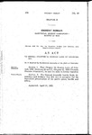 To Repeal Chapter 56, Session Laws Colorado 1901