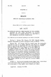 To Increase Certain Fees Charged in the Adminstration of the Laws Relating to Public Health, and to Amend Section 138, Chapter 78, 1935 Colorado Statutes Annotated.