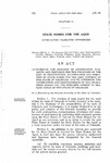 Authorizing the Issuance of Anticipation Warrants and Providing for the Financing of the Cost of Construction, Maintenance and Operation of State Homes for the Aged Citizens of the State of Colorado; and to Authorize the Investments and Reinvestments in the Obligations Issued for the Purposes Hereof by Certain Funds of the State of Colorado.