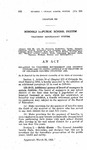 Relating to Teachers Retirement and Benefit Systems and to Amend Article 19 of Chapter 123 of Colorado Revised Statutes 1953.